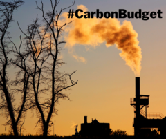 #CarbonBudget