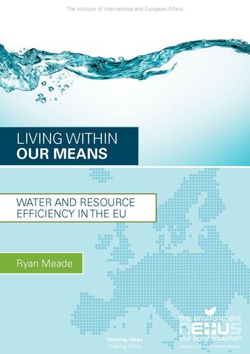 Publication cover - water-and-resource-efficiency_iiea_2013_environement-nexus