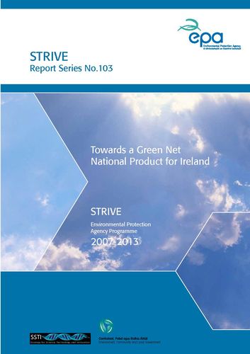 Publication cover - Towards a Green Net National Product for Ireland