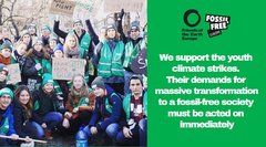 Friends of the Earth supports the schools strikes 4 climate